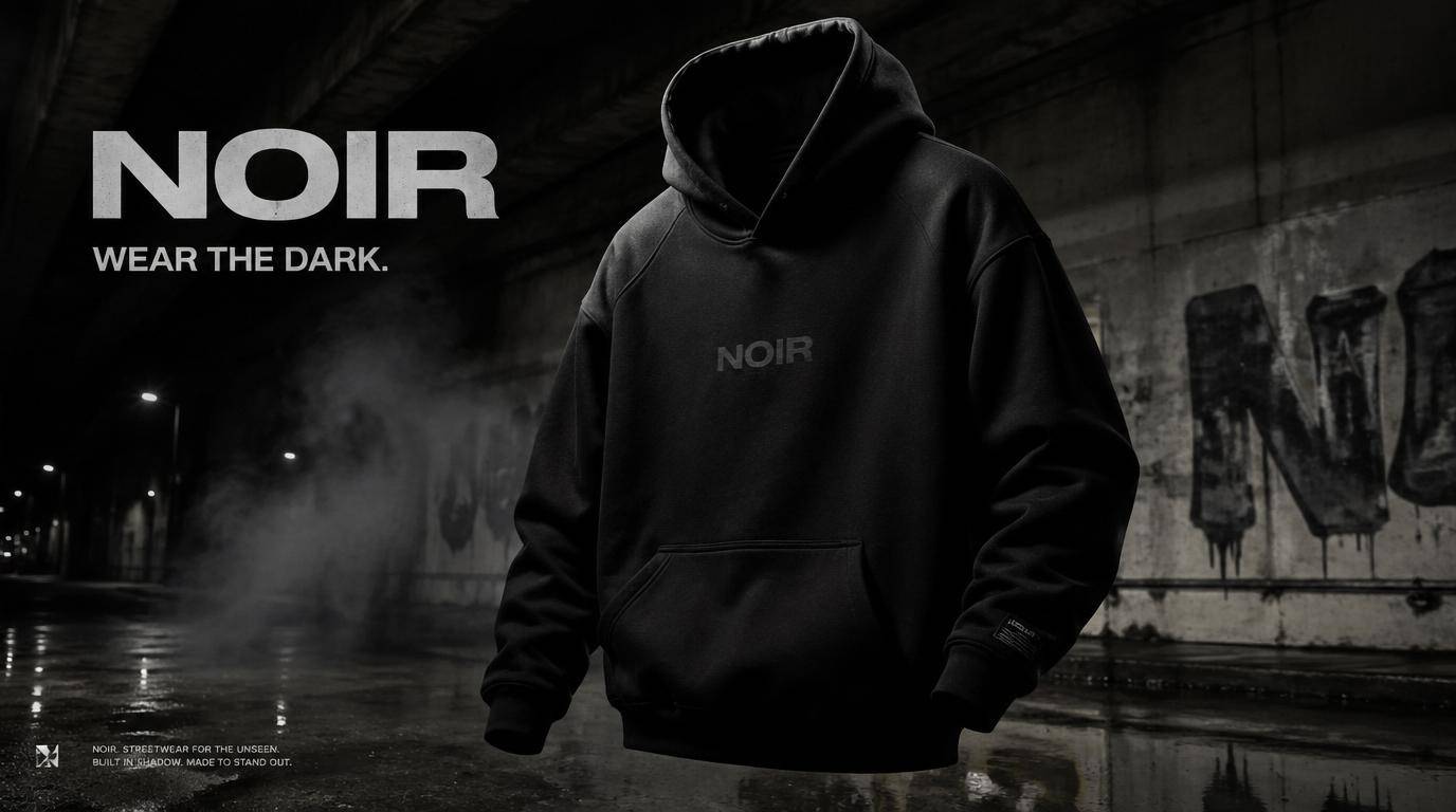NOIR 街头服饰广告活动